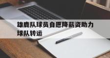 GOGO体育官方版-雄鹿队球员自愿降薪资助力球队转运