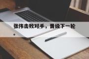 GOGO体育首页-张伟击败对手，晋级下一轮。